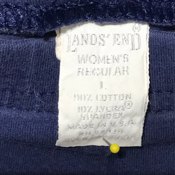 Lands End Leggings, bundle of (3), Navy - Picture 3 of 4
